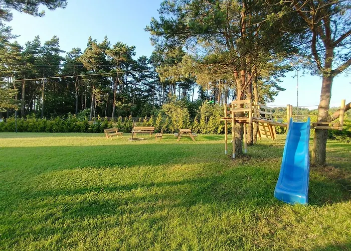 Relakstacja With Sauna & Jacuzzi Ferienhaus *